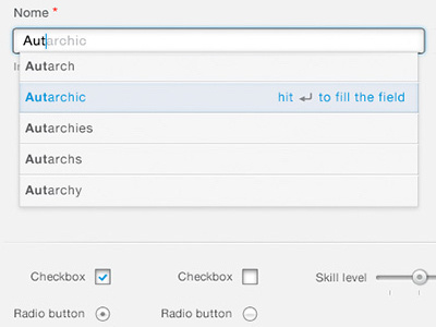 Curricoolum – Autocomplete autocomplete form form validation forms tooltip ui design user interface design web app web ui