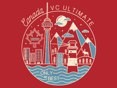 VC Canada canada leaf lighthouse moose mountains toronto trees waterfall