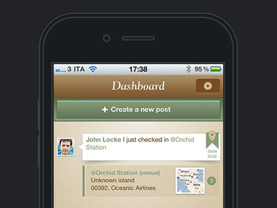 Save The Mom V1 – iPhone Dashboard dashboard iphone mobile ui mobile user interface ui design user interface design