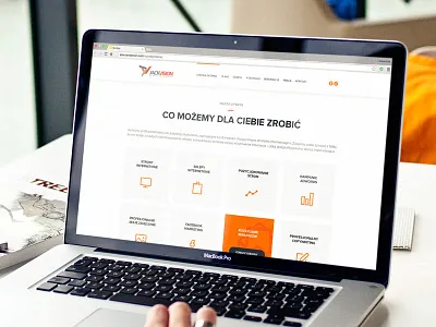 Website for Interactive Agency agency interactive ui user interface web webdesign webdesigner