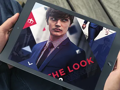 Merc Clothing 'Angular' #2 app apple clothing complimentary flash interaction interface ipad merc mockup scroll ui