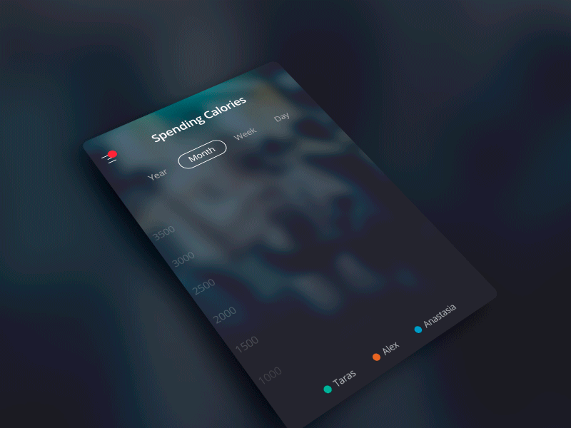 Fitness Platform Animation animation concept fitness health healthcare interaction ios iphone mobile app