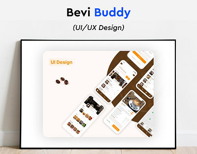 BeviBuddy UI/UX Design app branding design graphic design mobile design ui ux