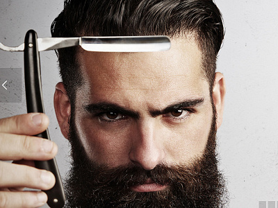 Dandys Barber Lounge - Web Site barber lounge dandys geneva responsive site internet web site