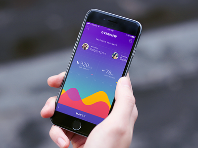 Overview app fitness health ios ios app iphone app overview tracking training ui ux workout