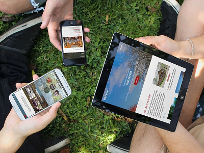 Cabins Retreat (Multiview) branding business graphic mobile responsive seo webpage website wordpress