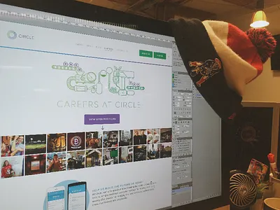 Careers Page bitcoin careers circle job web