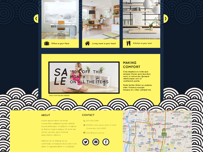 Okaha japan ui ux webdesign website