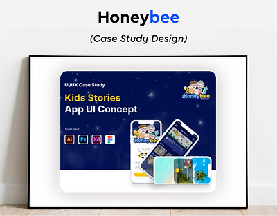 Honeybee App UI Design app branding design graphic design illustration logo mobile design ui ux vector