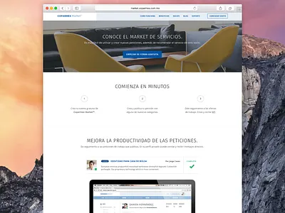 Market app clean css html js market menu ruby services web