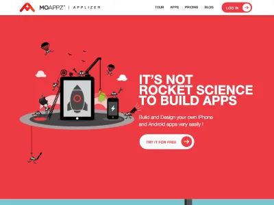 Moappz mobile app maker mobile apps website design