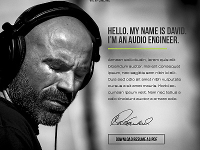 C.Vitae - CV Responsive Email + Drag&Drop Builder business cv design email flat multipurpose newsletter photoshop psd ui web website