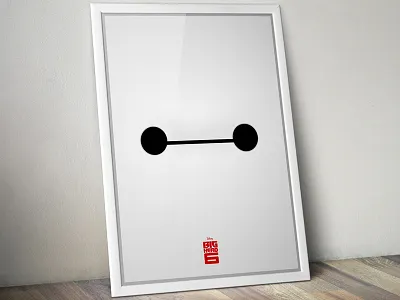 Baymax Poster Big Hero 6 baymax big hero 6 minimal poster wallpaper