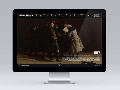 800x600 Timeline fullscreen html5 landing parallax psd responsive timeline ui ux web