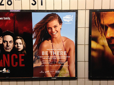 2015 SI Swimsuit promotions posters print sexy swim swimsuit