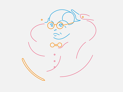 Wally Olins illustration