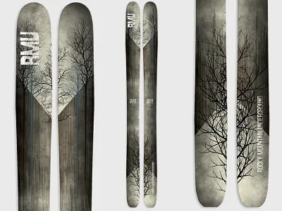 Carbon Apostle 2016 ski graphics skis winter