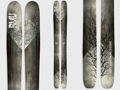 Carbon Apostle 2016 ski graphics skis winter
