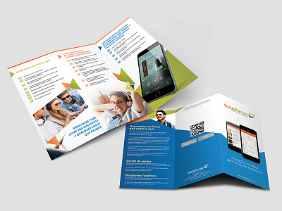 TriFold for TocaLivros Startup audiobook audiolivro design print trifold