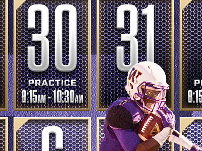 Washington Huskies 2015 Spring Calendar college football football huskies uw washinton