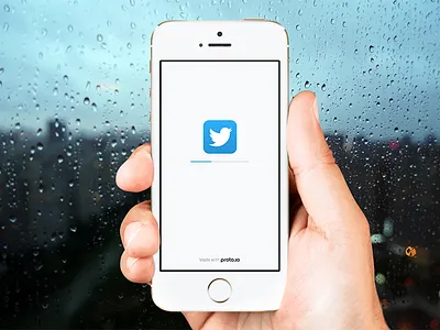 Redesigned Loader loading mobile app offline prototype