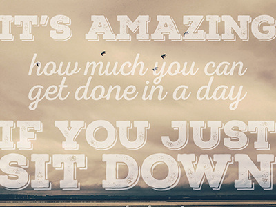 Do It design graphicdesign quote type typography