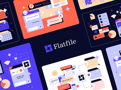 Flatfile Branding brand branding