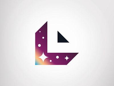 Luminare Logo arrow logo medical nebula space