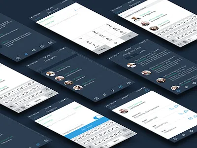 Awesome Karma Mobile App app dark ui ios mobile ui ux