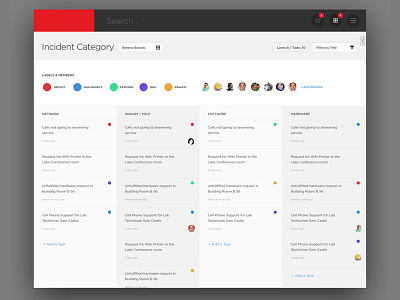 Product Interface colors dashboard demo flat ui greys product red san francisco san jose user interface ux design visual