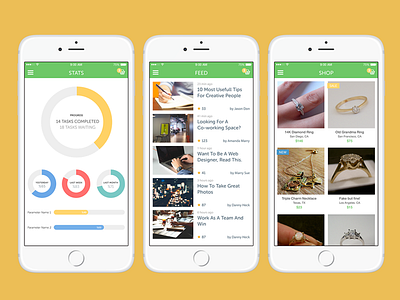 Stats chat data feed iphone 6 jewelry message shop social timeline