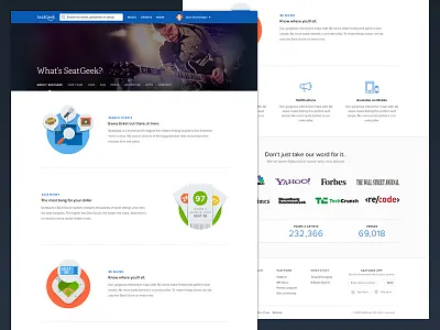 About SeatGeek about illustrations seatgeek website