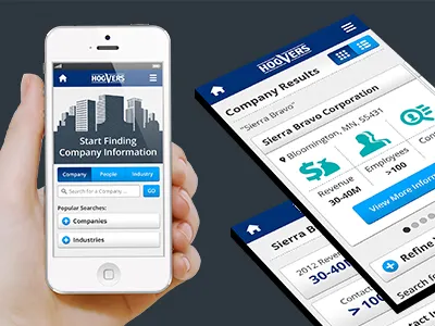 Mobile design home marketing menu mobile ui ux