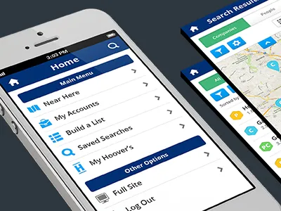 Mobile design home menu mobile product software ui ux