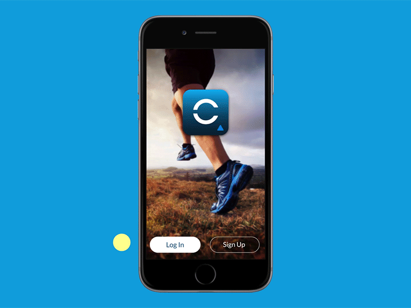 Garmin Connect login Screen animated ui animation design fields garmin gif input ios iphone login mobile ui