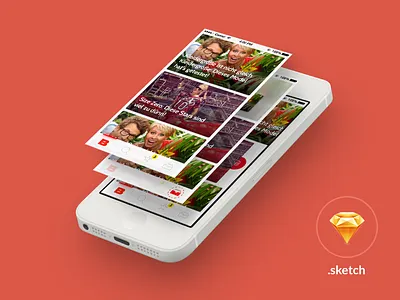 News Reader Concept concept germany interface news reader ui ux