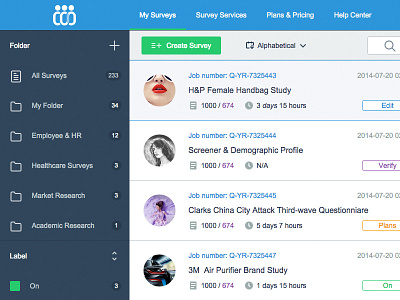 Collect & Select Dashboard