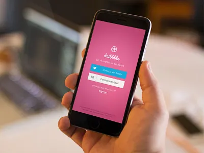 Dribble app concept 6 app concept dribbble flat interactive ios iphone photo ui ux
