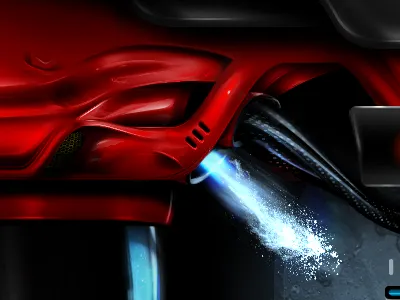 Fyre-o-Meter FL Vst benjamin dandic fire fl studio ice illustration interface knob music photoshop sound vst