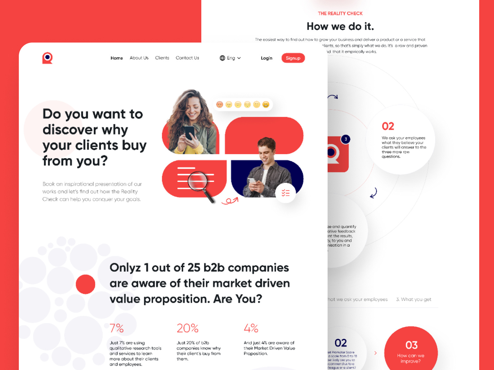 Raw Research site design by Asad Ullah Khan on Dribbble