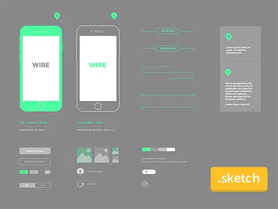 Wireframe kit freebies .sketch - iPhone 6 download flow flowchart free freebies kit sketch ui ui kit ux wireframe