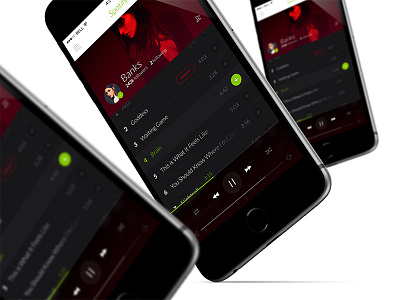 Spotify mobile #2 ios iphone mobile music player playlist song spotify