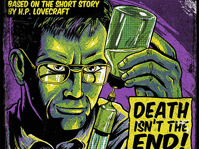 Reanimator 50s comics ec comics halftones horror lovecraft reanimator tales of the crypt