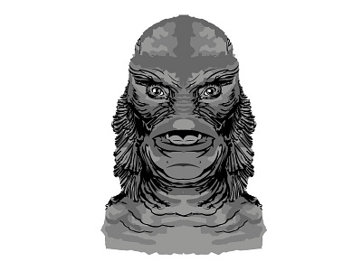 Black Lagoon Illustration illustration vector