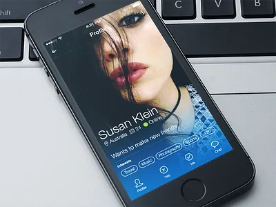 Dating App User Profile app dating iphone profile user