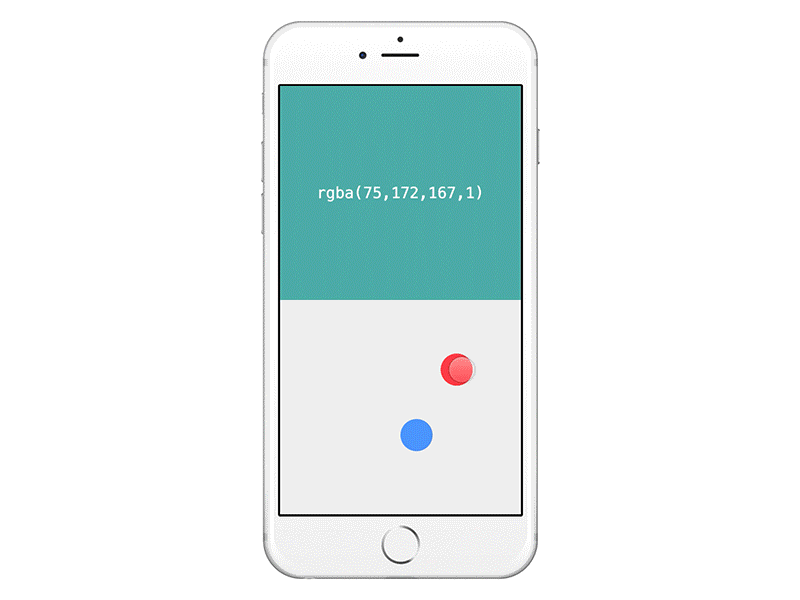 Color Picker with Framer.js colorpicker framerjs interactiondesign prototype