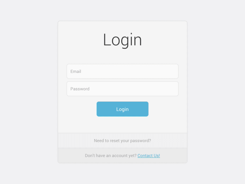 Login & Connect by Ryan Warner on Dribbble