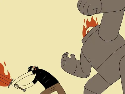 Series Development 2d animation characterdesign development hero robot series villain