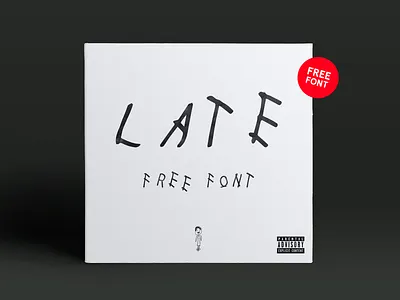 Late Regular Free Font download drake font free free font late reading this typography youre