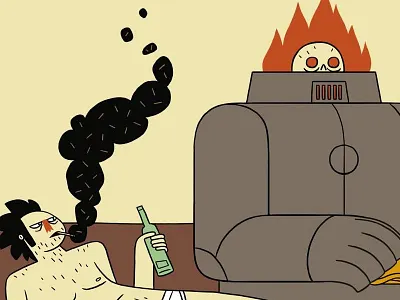 Series Development 2d animation characterdesign development hero robot series villain